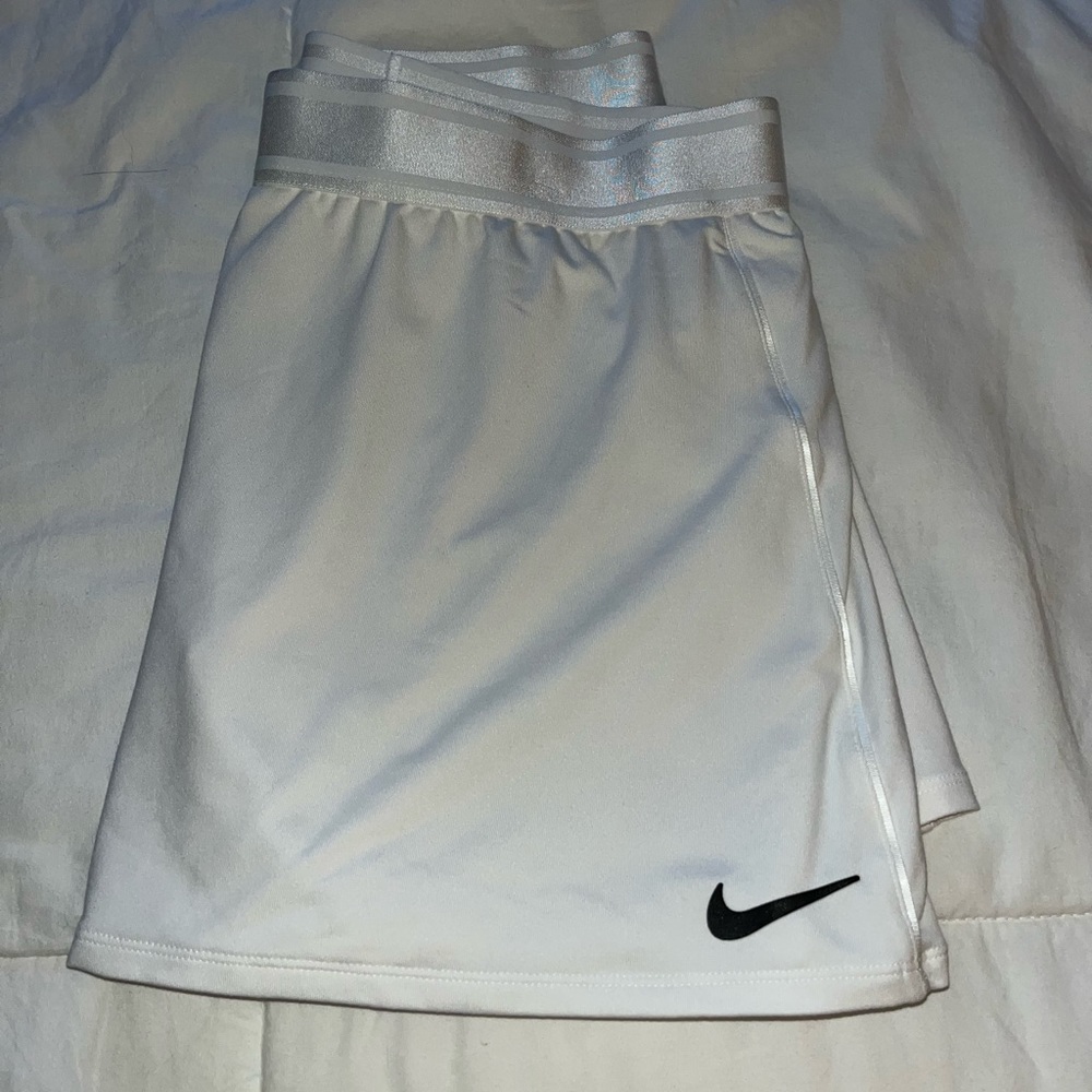 Nike white skirt